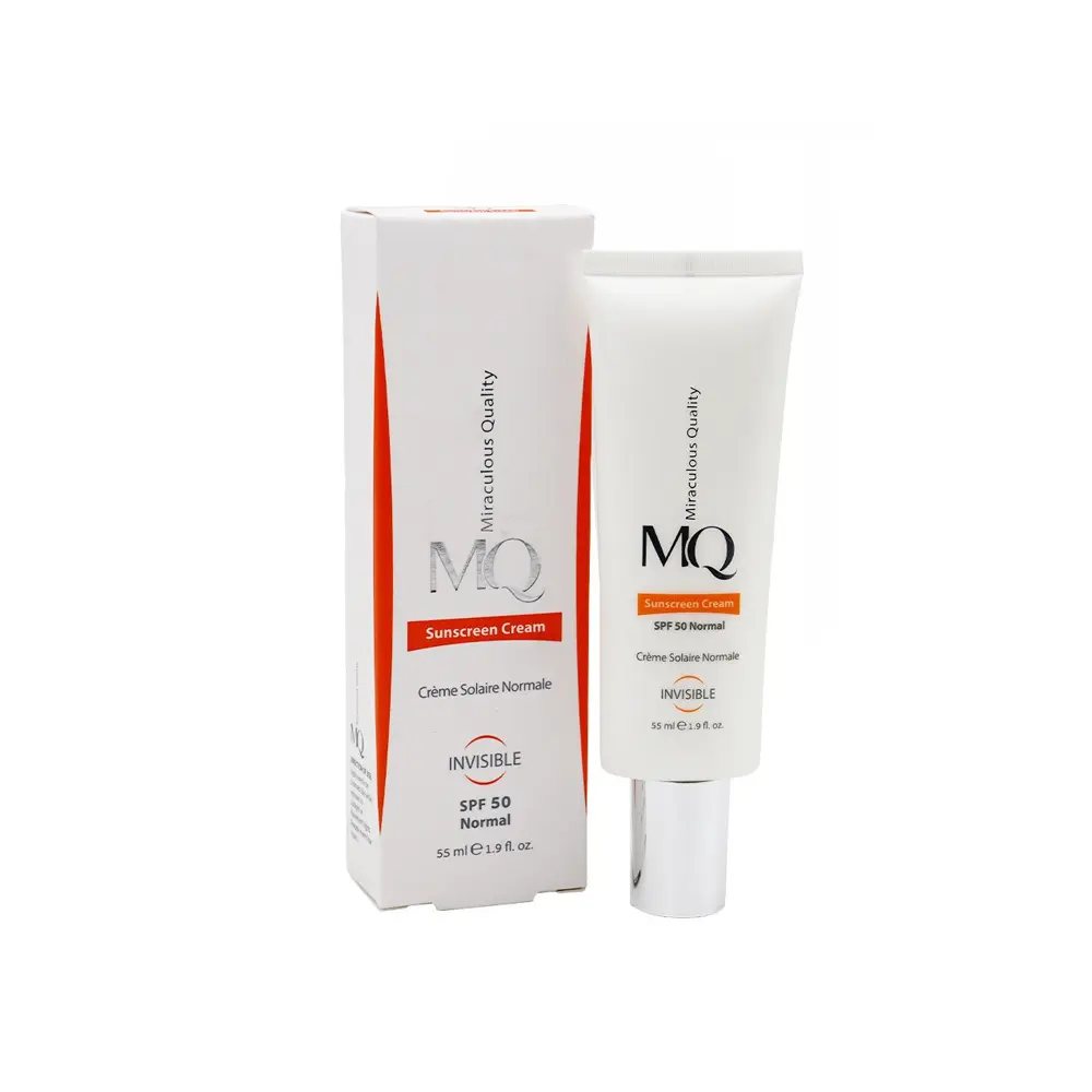 کرم ضد آفتاب ام کیو مدل نرمال (MQ Normal) SPF 50 | آبرسان و ضد چروک مخصوص پوستهای نرمال و خشک
