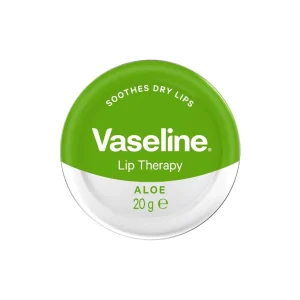 بالم لب کاسه‌ای وازلین مدل آلوئه‌ورا (Aloe Vera)